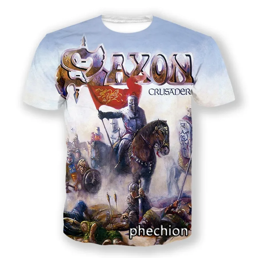 2024 Phechion Saxon Band 3D Print Men T Shirt Hip Hop Women Tshirt Unisex Clothing Tops Suppliers for Drop Shipper A51
2024 Phechion Saxon Band 3D Print Men T Shirt Hip Hop Women Tshirt Unisex Clothing Tops Suppliers for Drop Shipper A51