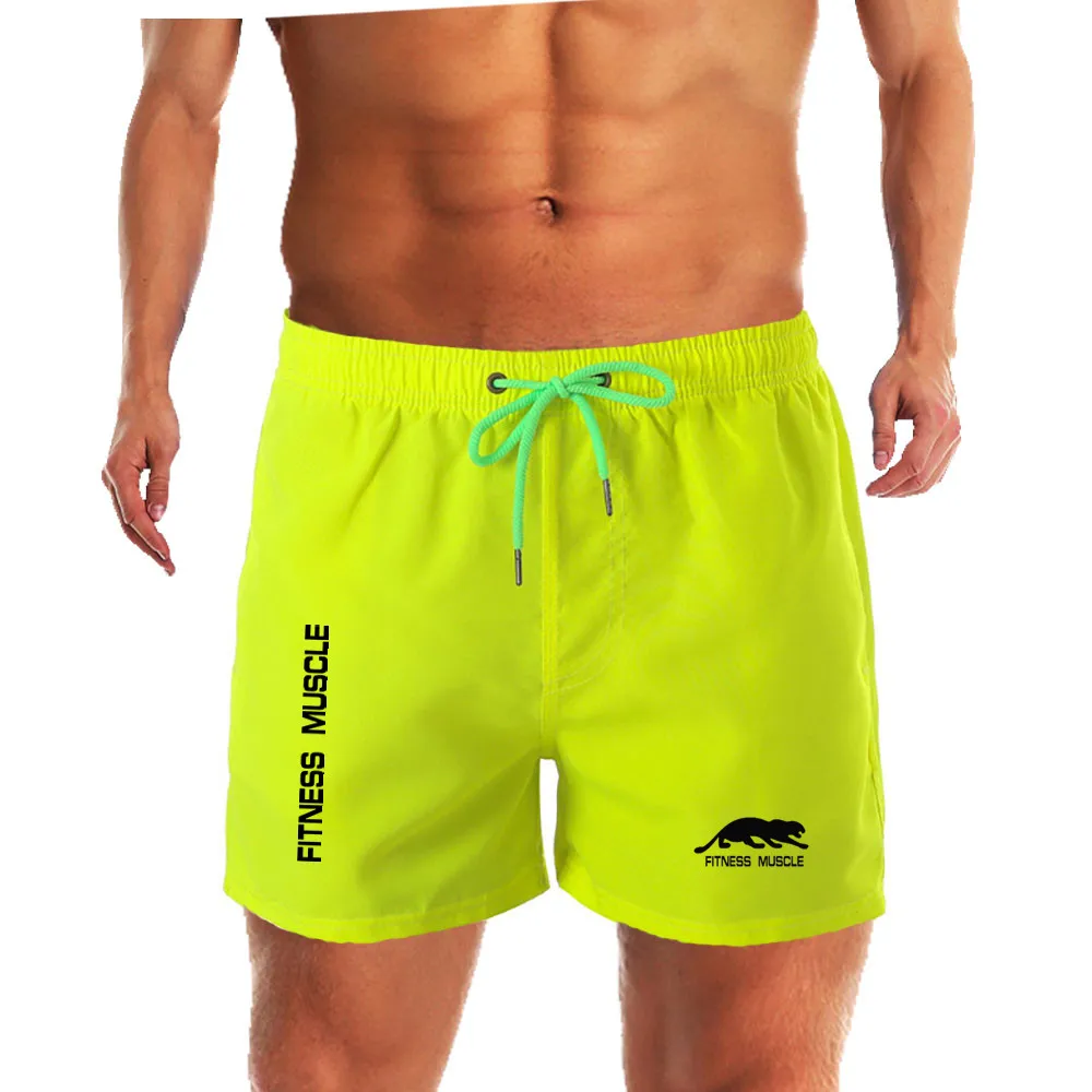 

2022 Summer Water Sports Men Beach Shorts Mesh Lining Quick Drying Men Surf Beach Shorts Quick Drying Bermuda Beach Pants