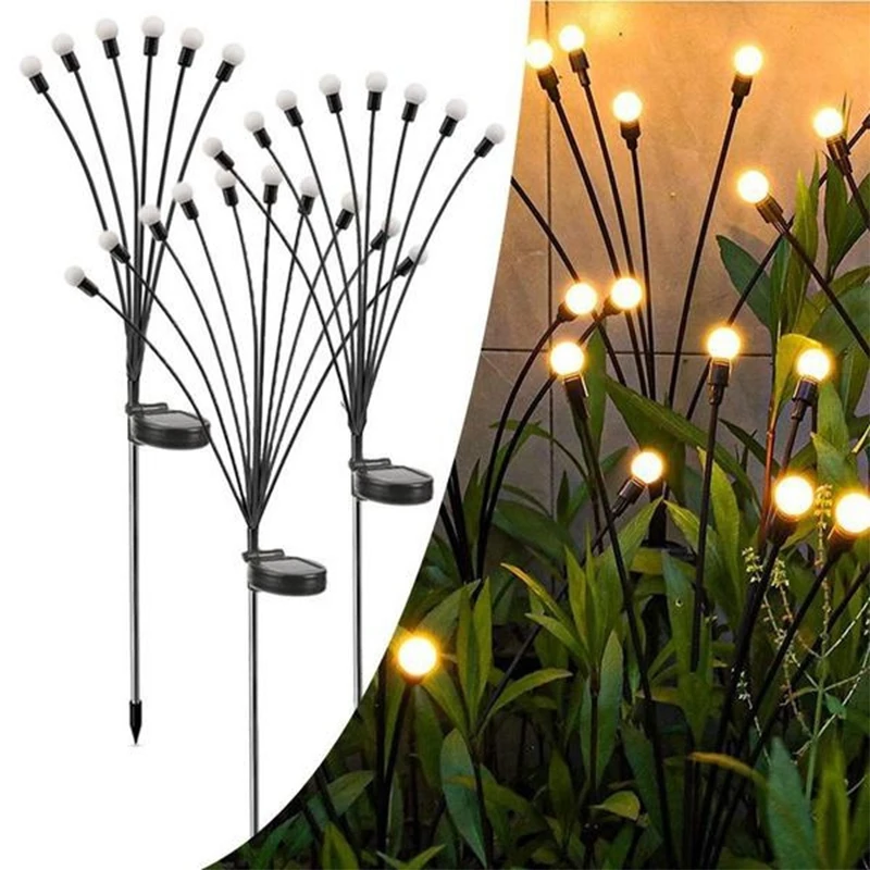 Solar LED Light Outdoor Garden Decoration Landscape Lights Firework Firefly Lawn Lamps Country House Terrace Balcony Decor Lamp
Solar LED Light Outdoor Garden Decoration Landscape Lights Firework Firefly Lawn Lamps Country House Terrace Balcony Decor Lamp