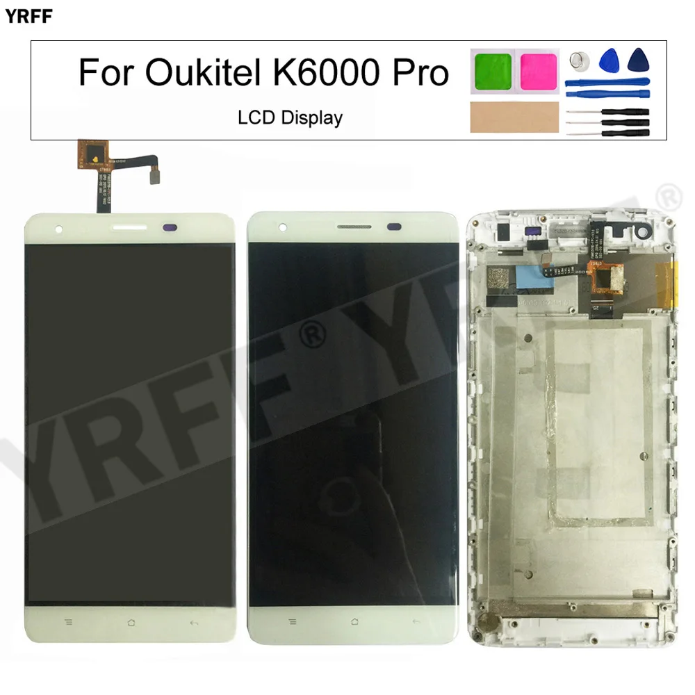 Замена ЖК-экрана телефона для Oukitel K6000 Pro, ЖК-дисплей, цифровой преобразователь экрана в сборе
Замена ЖК-экрана телефона для Oukitel K6000 Pro, ЖК-дисплей, цифровой преобразователь экрана в сборе
