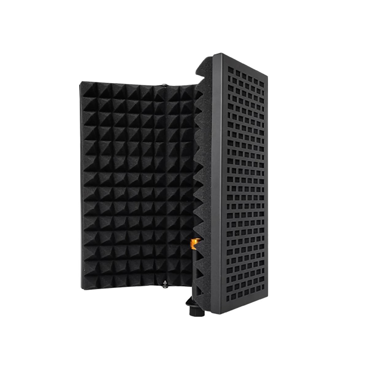 

Microphone Portable Tabletop Sound Absorbing Foam Reflection Filter Mic Soundproof Equipment for Audio Recording 3 Panel