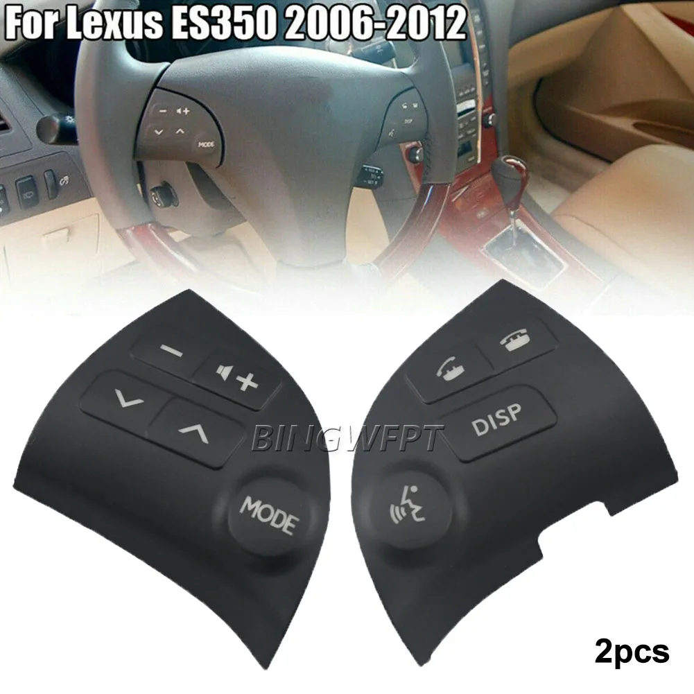Car Steering Wheel Control Switch Audio Bluetooth Multi Button Cover for Lexus ES350 2006-2012 84250-33190 Black Grey
Car Steering Wheel Control Switch Audio Bluetooth Multi Button Cover for Lexus ES350 2006-2012 84250-33190 Black Grey