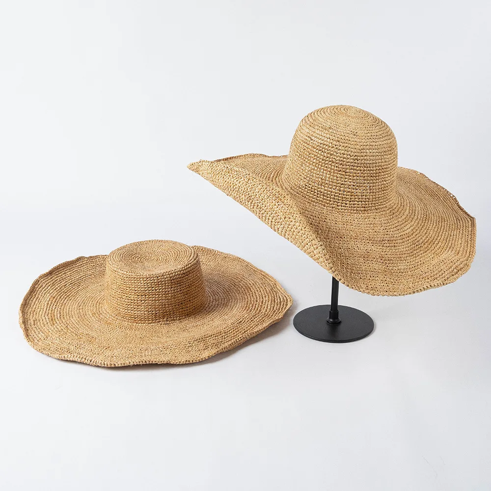 202302-hh5229A dropshipping summer 15cm wide brim natural raffia grass lady sun cap women leisure holiday beach hat
202302-hh5229A dropshipping summer 15cm wide brim natural raffia grass lady sun cap women leisure holiday beach hat