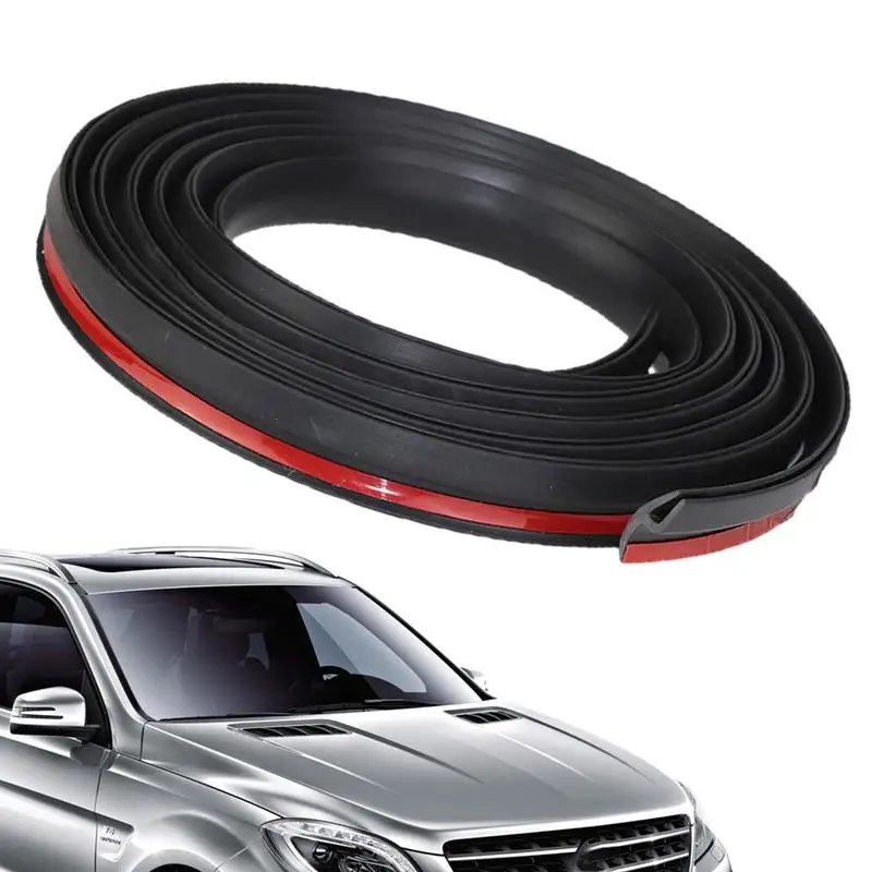 

Windshield Seal Strip Flexible Front Weather Stripping H Type Rubber Smooth Surfaces Sealing Strip Car Interior accessories