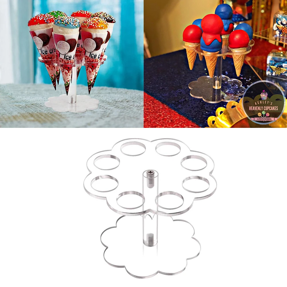 Display Stand Ice Cream Cone Holder Accessories DIY Decoration 10cm Height 3cm Hole Chip Cone Holder Counter Top
Display Stand Ice Cream Cone Holder Accessories DIY Decoration 10cm Height 3cm Hole Chip Cone Holder Counter Top