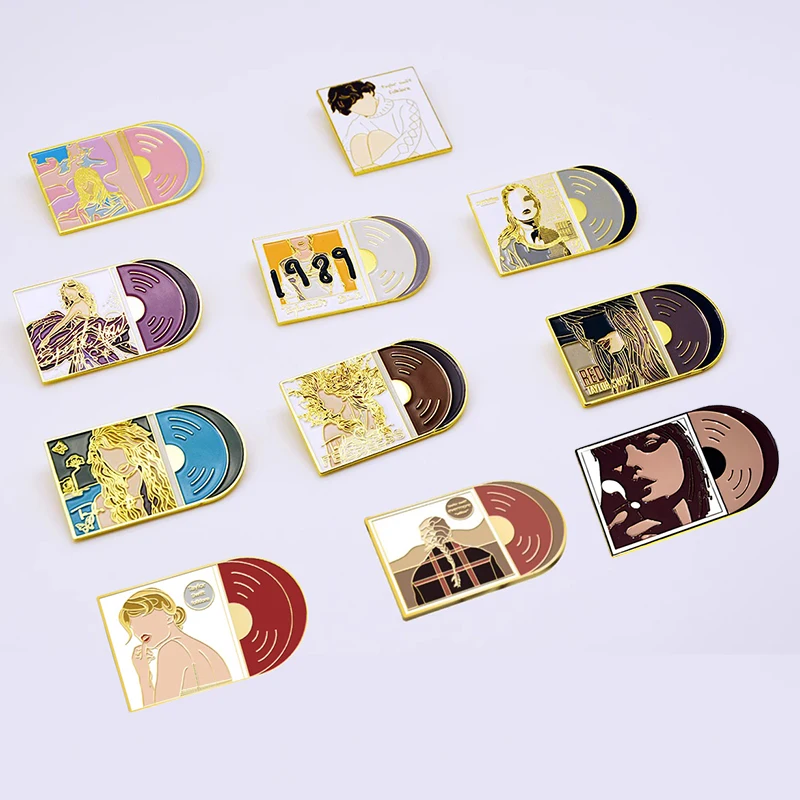Fashion Collect Stars Taylor Swift Metal Badge for Women and Man Poster Folklore Album Peripherals Brooch Clothing Accessories 
Fashion Collect Stars Taylor Swift Metal Badge for Women and Man Poster Folklore Album Peripherals Brooch Clothing Accessories