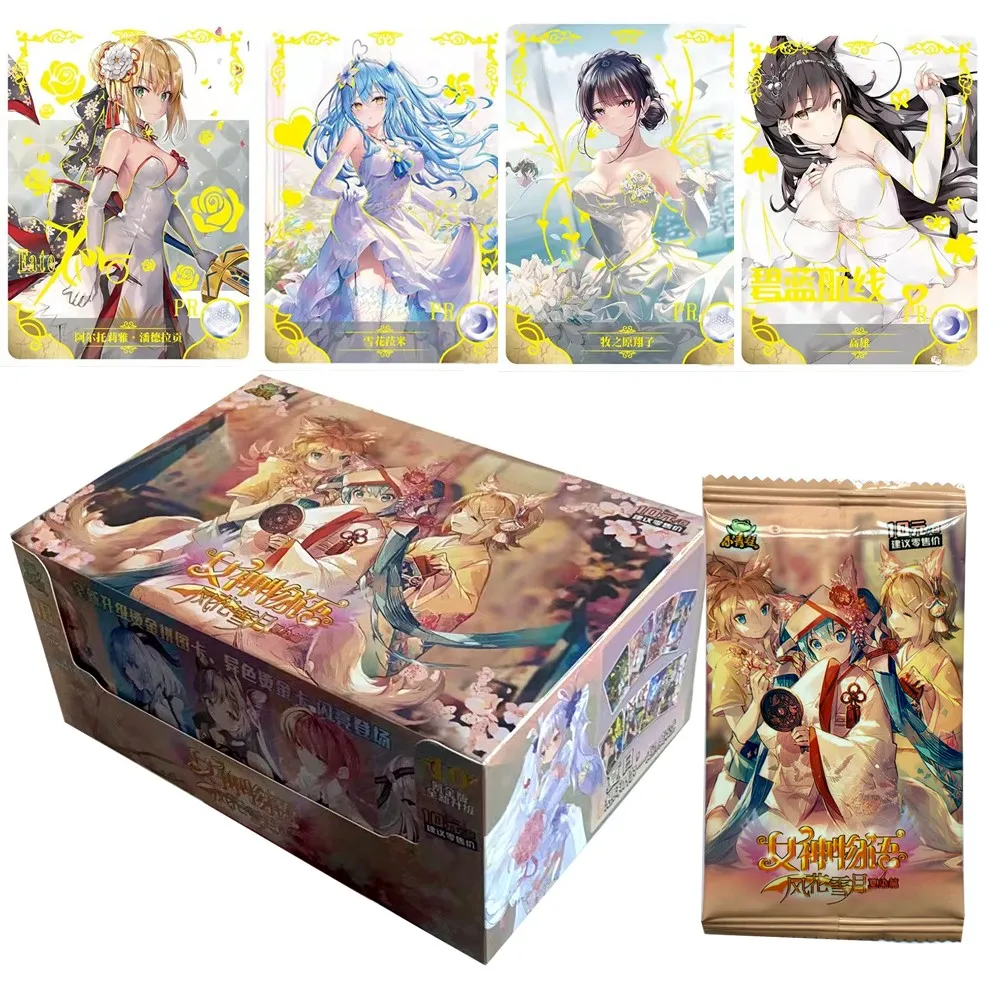 

New Goddess Story Collection Cards Games Christmas Anime Child Toy Playing Board Children Game Table Christma Gift Toys Hobby