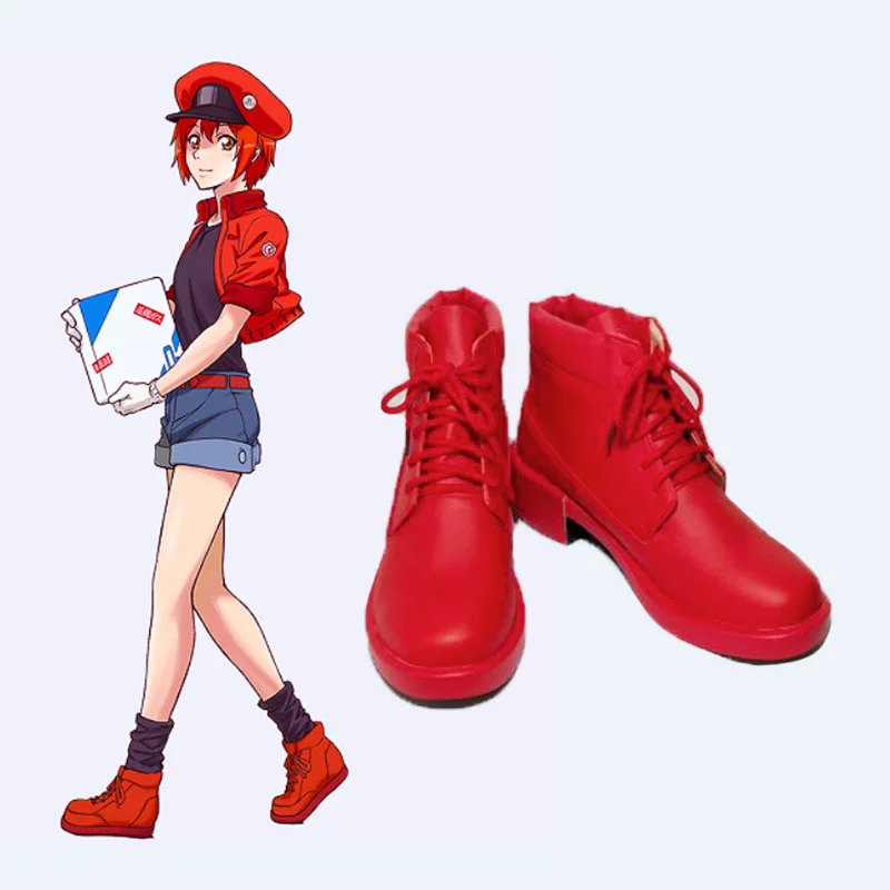 Anime Cosplay Costume Cells At Work Erythrocyte Red Blood Cell Hataraku Saibou Women Shoes Halloween Cosplay Boots
Anime Cosplay Costume Cells At Work Erythrocyte Red Blood Cell Hataraku Saibou Women Shoes Halloween Cosplay Boots