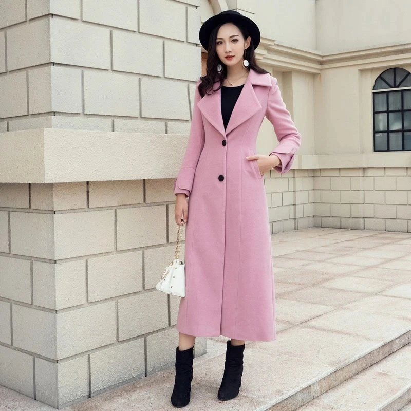 2023 Autumn Winter New Woolen Coat Women Korean Pink Cashmere Wool Trench Coat Female Fashion Long Loose Overcoat Outerwear
2023 Autumn Winter New Woolen Coat Women Korean Pink Cashmere Wool Trench Coat Female Fashion Long Loose Overcoat Outerwear