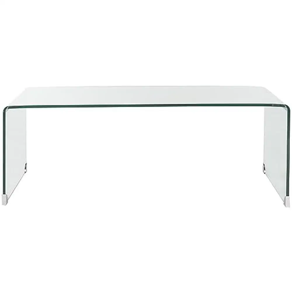 Clear Glass Coffee Table Modern Rectangular Design with Tempered Glass Top Stylish Furniture Living Room Family Room Den Library
Clear Glass Coffee Table Modern Rectangular Design with Tempered Glass Top Stylish Furniture Living Room Family Room Den Library
