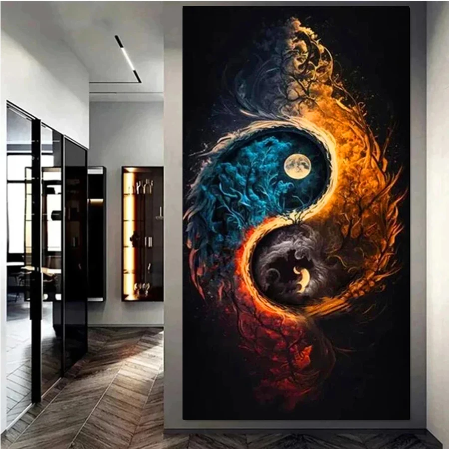 2024 Tai Chi Yin Yang фантазийный пейзаж алмазная живопись вышивка крестиком DIY Алмазная вышивка fire Full Стразы мозаичный Декор 
2024 Tai Chi Yin Yang фантазийный пейзаж алмазная живопись вышивка крестиком DIY Алмазная вышивка fire Full Стразы мозаичный Декор
