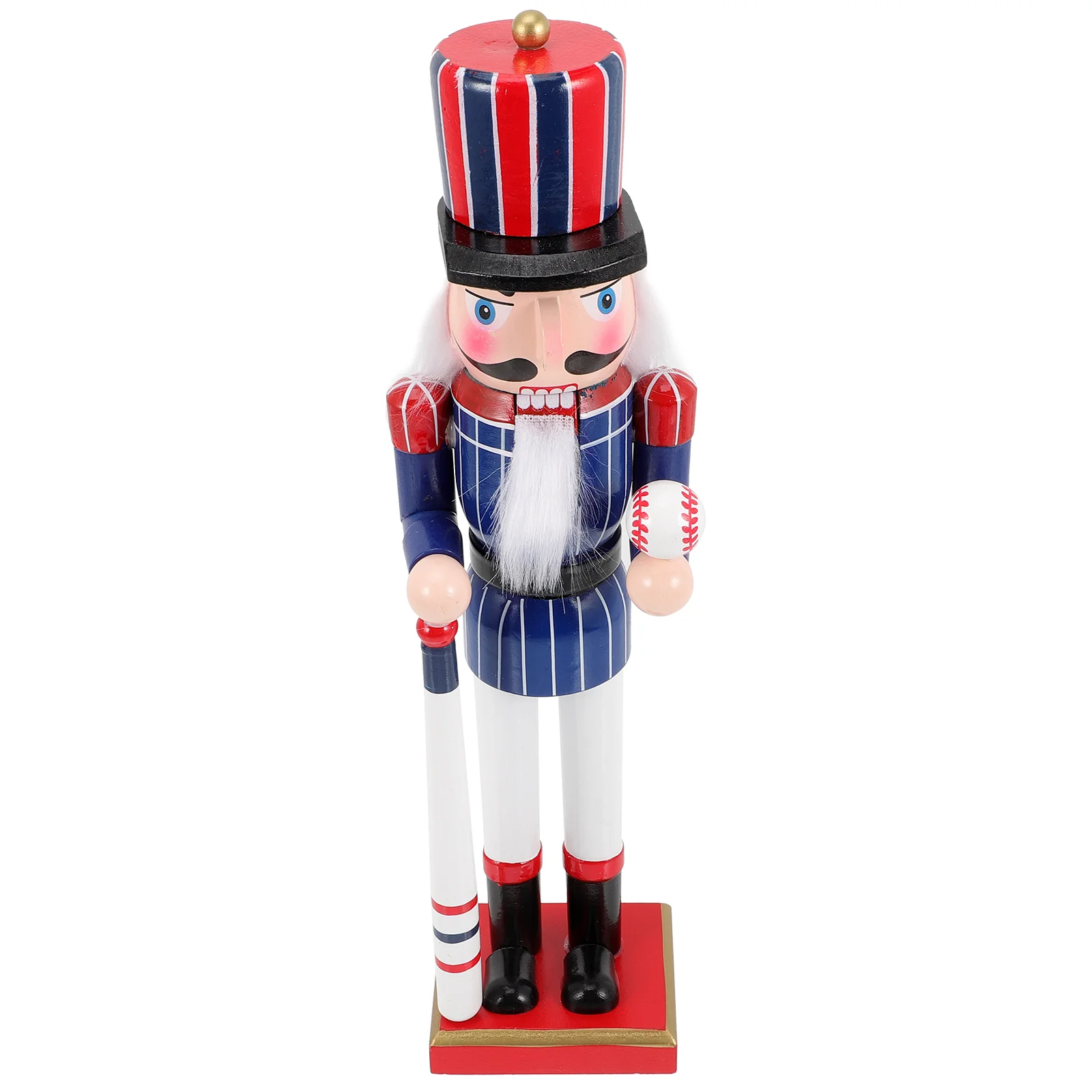 Nutcracker Soldier Decor Sports Style Nutcracker Figure Wooden Nutcracker Soldier with Baseball Tabletop Christmas Ornament
Nutcracker Soldier Decor Sports Style Nutcracker Figure Wooden Nutcracker Soldier with Baseball Tabletop Christmas Ornament