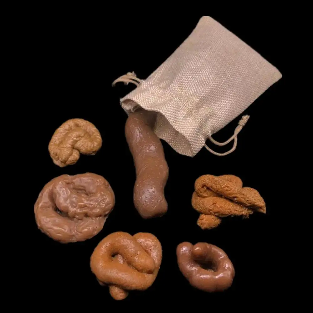 6Pcs Turd Mischief Gadget Squish Tricky Toys Fake Poop Realistic Shit Gift Prank Funny Toys
6Pcs Turd Mischief Gadget Squish Tricky Toys Fake Poop Realistic Shit Gift Prank Funny Toys