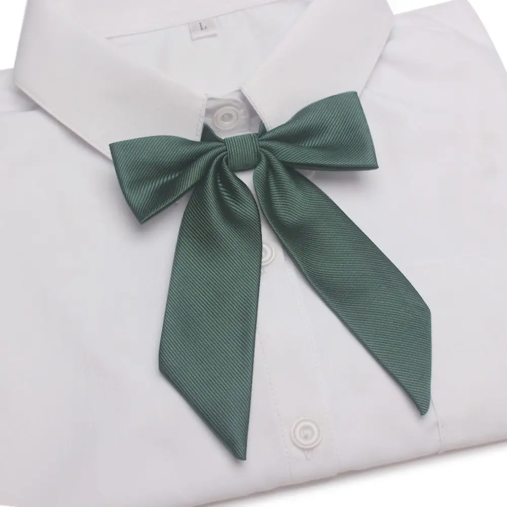 

Elegant Multi-color Butterfly Twill Weave School Uniform JK Students Bow Tie Korean Style Cravat Necktie Women Bow Tie