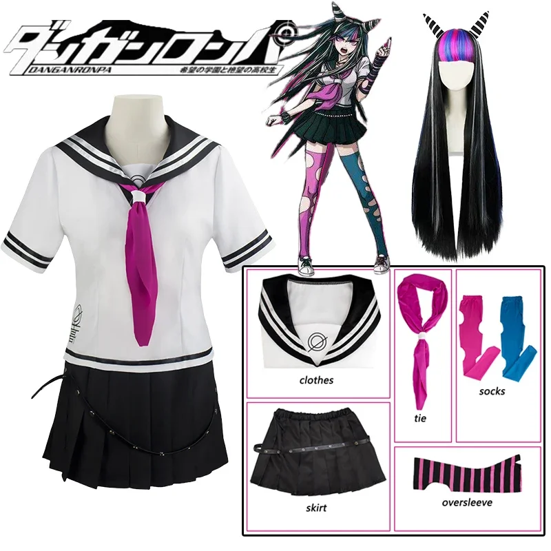 Mioda Ibuki Cosplay Costume wig Anime Dangaronpa Mioda Ibuki Cosplay Dress Uniform Sailor's Suits Halloween Costumes Women Girls
Mioda Ibuki Cosplay Costume wig Anime Dangaronpa Mioda Ibuki Cosplay Dress Uniform Sailor's Suits Halloween Costumes Women Girls
