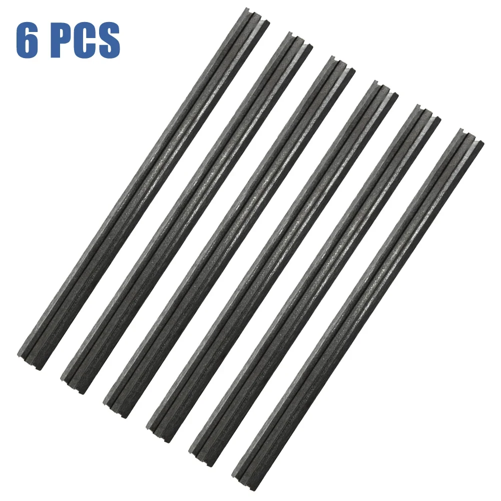 Reversible Planning Blades Planer Blade 6pcs With Two Cutting Edges 60HRC 82x5.5x1mm Planning Blade Electric Planer Knives
Reversible Planning Blades Planer Blade 6pcs With Two Cutting Edges 60HRC 82x5.5x1mm Planning Blade Electric Planer Knives