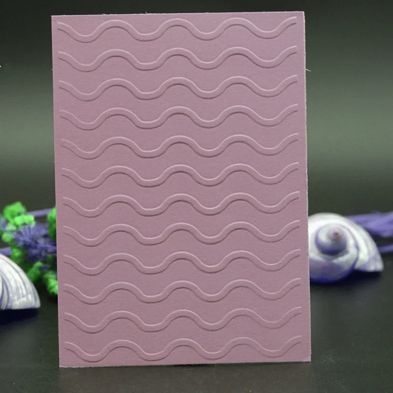 Wave Border Line Plastic Template Craft Card Making Paper Cards 1Pc Photo Album Wedding Decoration Scrapbooking Embossing Folder
Wave Border Line Plastic Template Craft Card Making Paper Cards 1Pc Photo Album Wedding Decoration Scrapbooking Embossing Folder