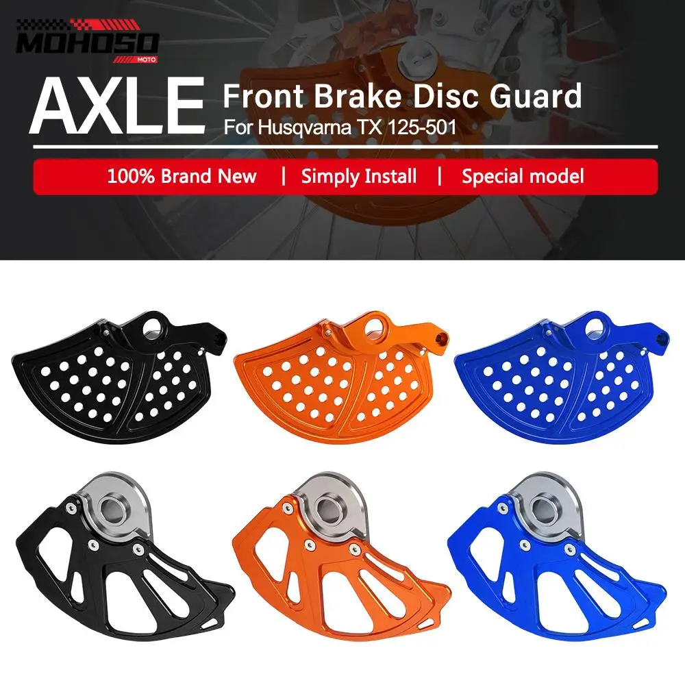 22mm Axle Front Brake Disc Guard Protector For Husqvarna TX125 TX200 TX250 TX300 TX350 TX390 TX400 TX450 TX500 TX501 2015-2023
22mm Axle Front Brake Disc Guard Protector For Husqvarna TX125 TX200 TX250 TX300 TX350 TX390 TX400 TX450 TX500 TX501 2015-2023