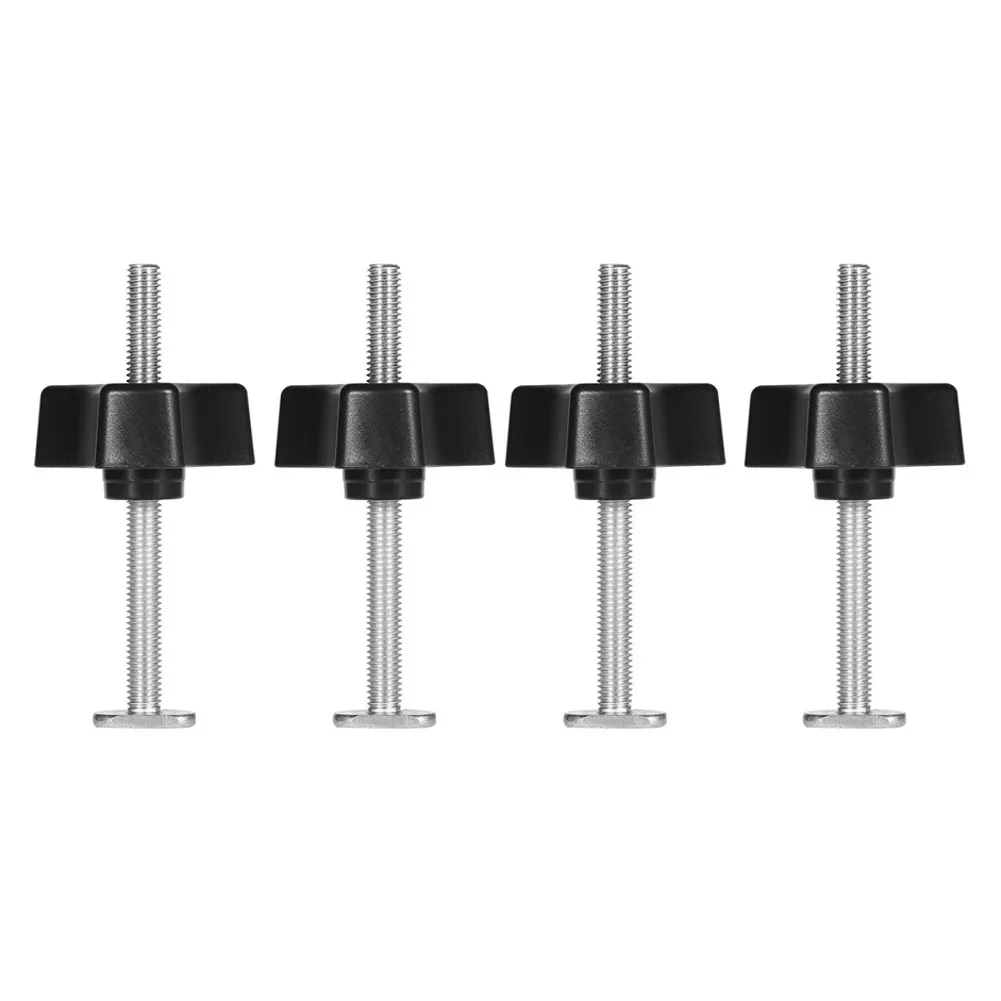 4PCS M8 T-Track Bolts Knobs Clamps Woodworking Jigs Slide Handle Screws M8 Nut Saw Table Acting Hold Down Clamp Hand Tools
4PCS M8 T-Track Bolts Knobs Clamps Woodworking Jigs Slide Handle Screws M8 Nut Saw Table Acting Hold Down Clamp Hand Tools