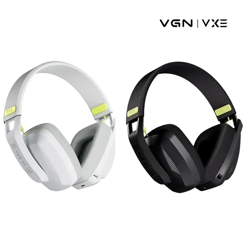 

VGN VXE Siren V1 Headset Two Mode Bluetooth 5.3 /2.4G Wireless FPS Gaming Headset Earphone Pc Gamer Low Latency Light Weight Gif