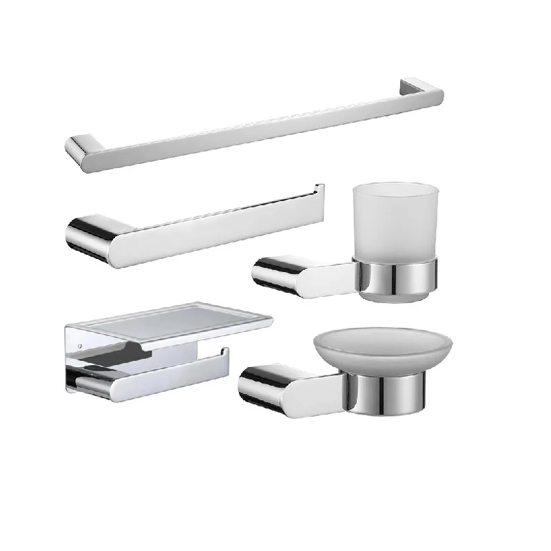 

Luxury Home Bathroom Accessories Wall Mount New Bathroom Accessories Set
