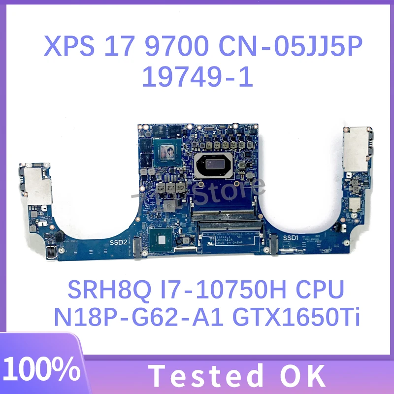 Материнская плата для ноутбука DELL XPS 17 19749 с процессором SRH8Q I7-9700 H
Материнская плата для ноутбука DELL XPS 17 19749 с процессором SRH8Q I7-9700 H