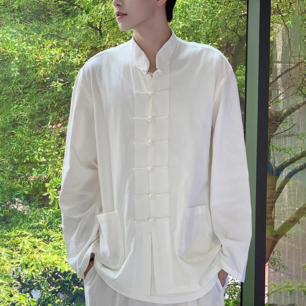 Comfortable Mens Tops Mens Jacket Tai Chi Coat Tang Suit Blouse Traditional Button Up Uniform Chinese Jacket Kung Fu
Comfortable Mens Tops Mens Jacket Tai Chi Coat Tang Suit Blouse Traditional Button Up Uniform Chinese Jacket Kung Fu