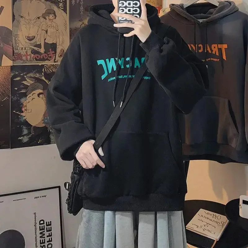 A Pocket Fleece Streetwear Hoodies Fashion Letter Print Women Sweatshirt Long Sleeve Harajuku Pullovers Clothes
A Pocket Fleece Streetwear Hoodies Fashion Letter Print Women Sweatshirt Long Sleeve Harajuku Pullovers Clothes