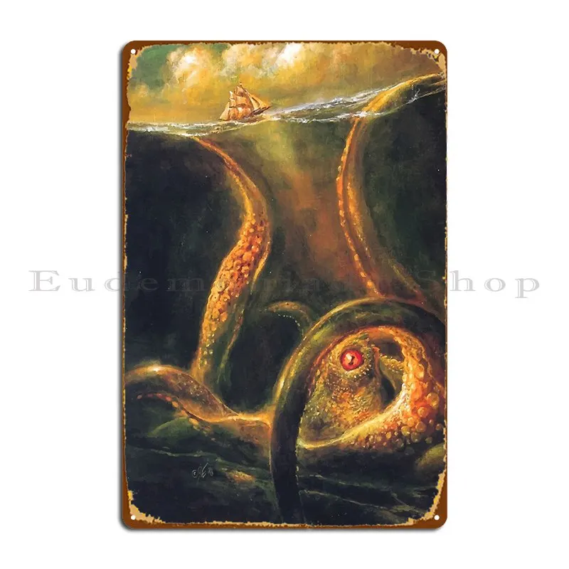 Остерегайтесь металлического плаката Kraken, плакаты для паба, клуба, пещера, дизайн, жестяной плакат
Остерегайтесь металлического плаката Kraken, плакаты для паба, клуба, пещера, дизайн, жестяной плакат