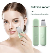 CkeyiN Beauty Ultrasonic Skin Scrubber USB Plug EMS Ion Face Massager Facial Cleansing Blackhead Remover Skin Care Acne Massager
CkeyiN Beauty Ultrasonic Skin Scrubber USB Plug EMS Ion Face Massager Facial Cleansing Blackhead Remover Skin Care Acne Massager