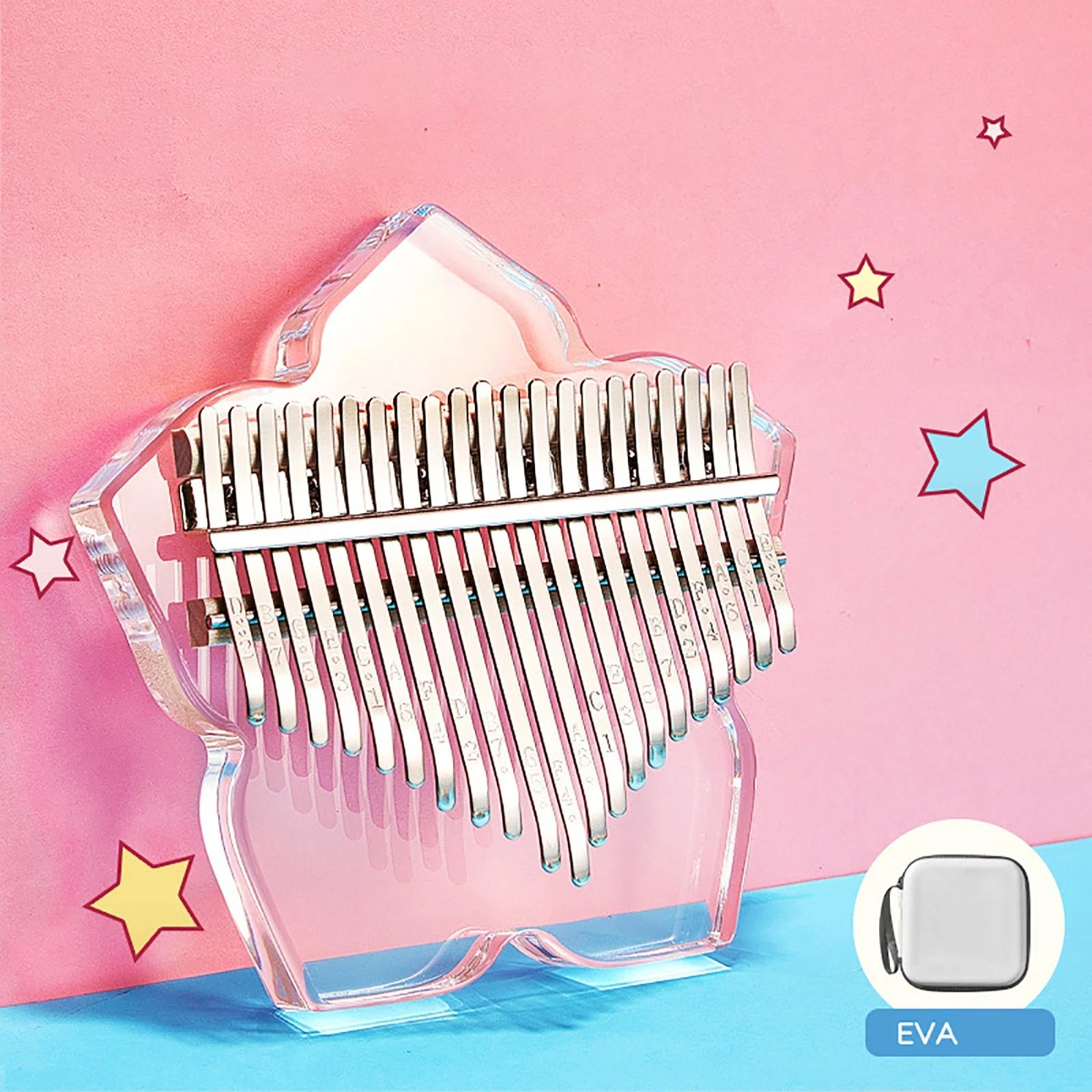 1 Set Rabbits Shape Kalimba 17 Key 21 Key Thumb Piano with Accessories Acrylic Transparent Finger Piano Musical Instrument Gifts
1 Set Rabbits Shape Kalimba 17 Key 21 Key Thumb Piano with Accessories Acrylic Transparent Finger Piano Musical Instrument Gifts