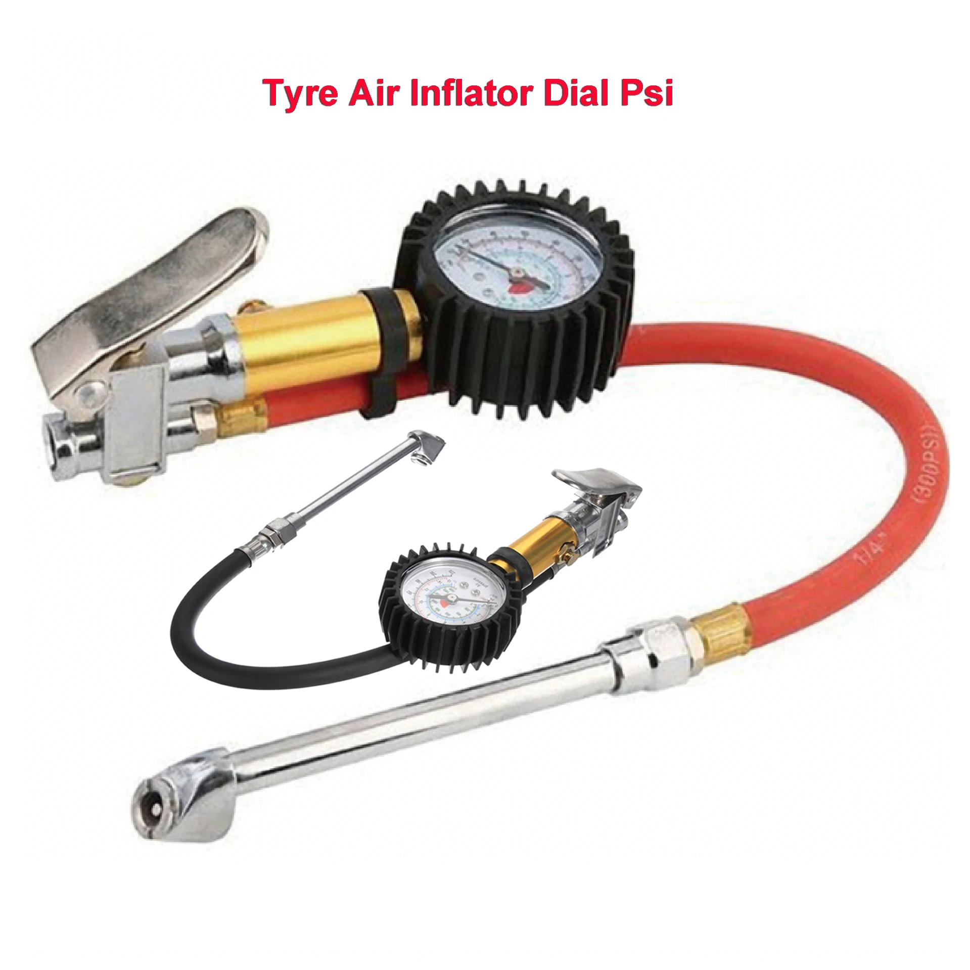 Tyre Air Inflator Dial Psi Car Repair Measure Tool Display Chuck Tester for Truck Cycles Monitor Pressure Meter Gauge Tire Pump
Tyre Air Inflator Dial Psi Car Repair Measure Tool Display Chuck Tester for Truck Cycles Monitor Pressure Meter Gauge Tire Pump