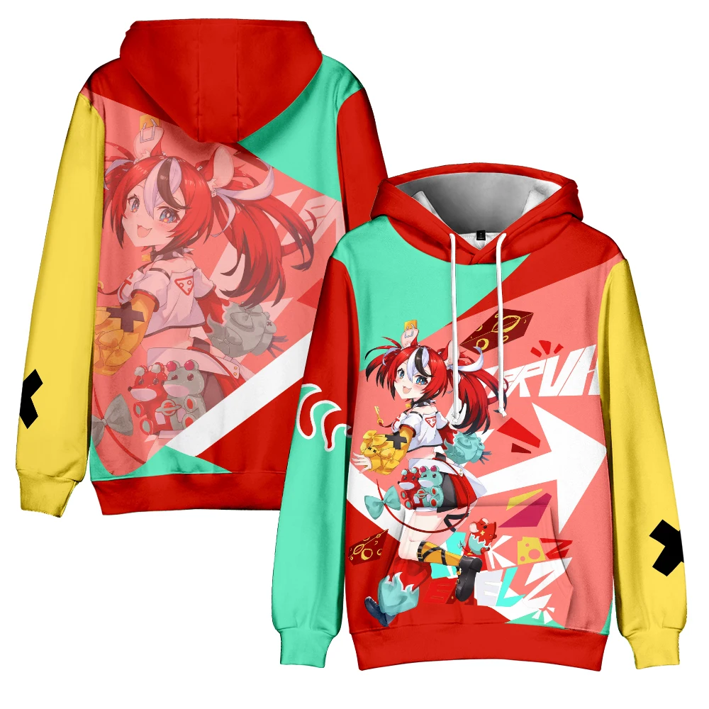 Hakos Baelz VTuber Anime Hoodie Long Sleeve Man Woman Sweatshirt Harajuku Streetwear 2023 New Japanese Manga 3D Clothes
Hakos Baelz VTuber Anime Hoodie Long Sleeve Man Woman Sweatshirt Harajuku Streetwear 2023 New Japanese Manga 3D Clothes