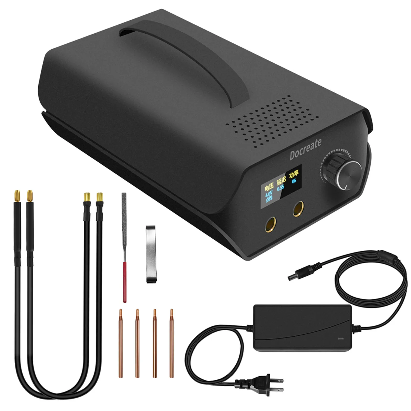 Portable Spot Welding Machine 120 Gear Adjustable 3000F Farah Capacitor EU/UK/US-Plug Welder For Nickel Stainless Steel Welding
Portable Spot Welding Machine 120 Gear Adjustable 3000F Farah Capacitor EU/UK/US-Plug Welder For Nickel Stainless Steel Welding