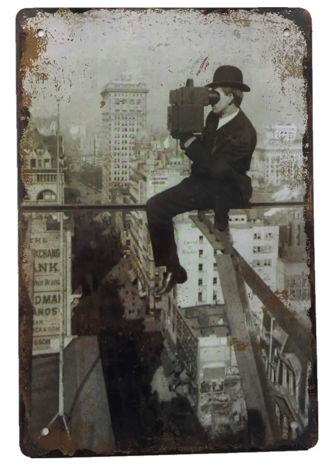 Metal Vintage Tin Sign Decor-Man Woman Chaplin Mona-Lisa for Kitchen Home Garage Bar Pub Outdoor Retro Art Sign 12" X 8"
Metal Vintage Tin Sign Decor-Man Woman Chaplin Mona-Lisa for Kitchen Home Garage Bar Pub Outdoor Retro Art Sign 12" X 8"