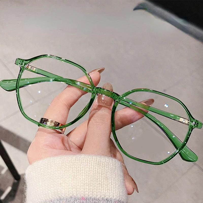 

Fashion Transparent Reading Glasses Female Middle-aged and Elderly High-definition Anti-blue Light Glasses for The Elderly 안경