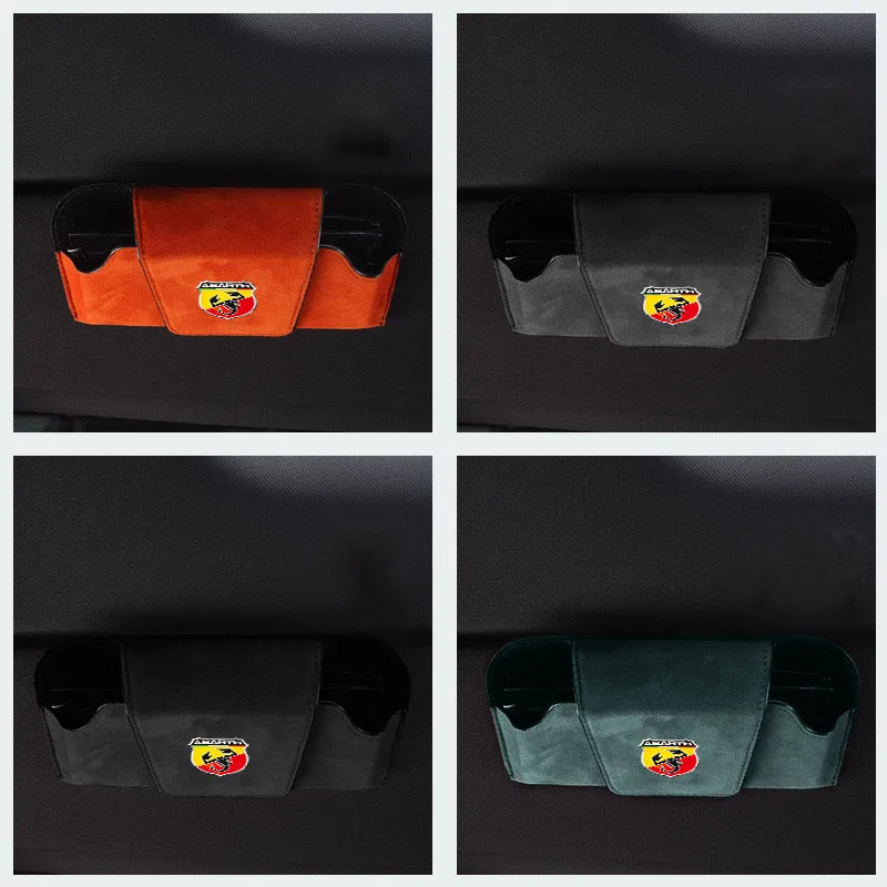 Car Sun Visor Storage Box Storage Bag Glasses Suede Sunglasses Case Holder for Fiat Abarth 595 Abarth 500 Abarth 124 Spider
Car Sun Visor Storage Box Storage Bag Glasses Suede Sunglasses Case Holder for Fiat Abarth 595 Abarth 500 Abarth 124 Spider