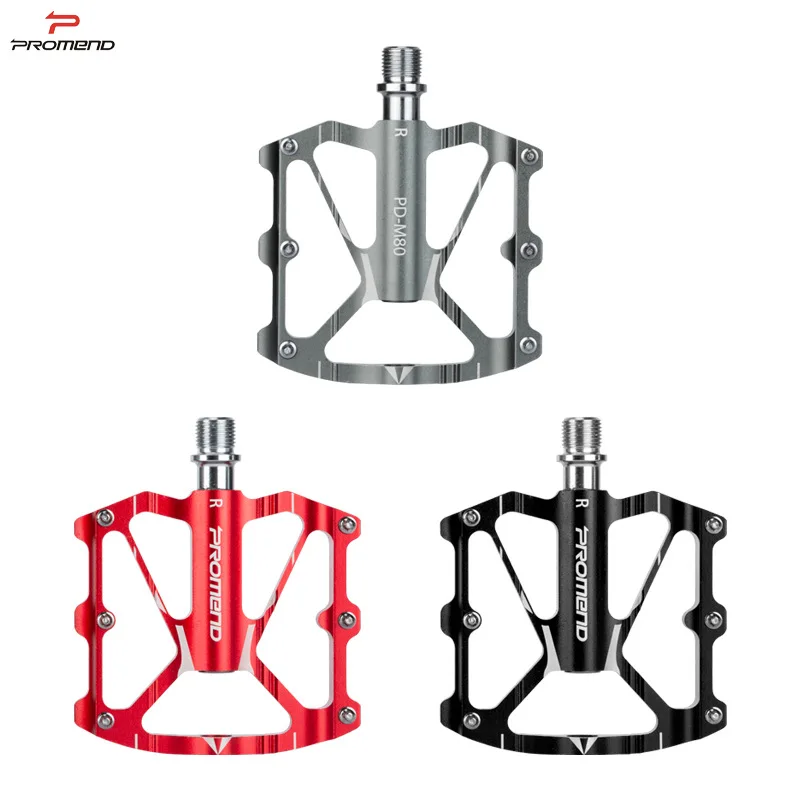 Promend MTB Bike Pedal CNC Ultra-light Aluminum Non-slip 12 Pins 3 Bearing Big Feet Pedals Pedale Vtt Mountain Accessories
Promend MTB Bike Pedal CNC Ultra-light Aluminum Non-slip 12 Pins 3 Bearing Big Feet Pedals Pedale Vtt Mountain Accessories