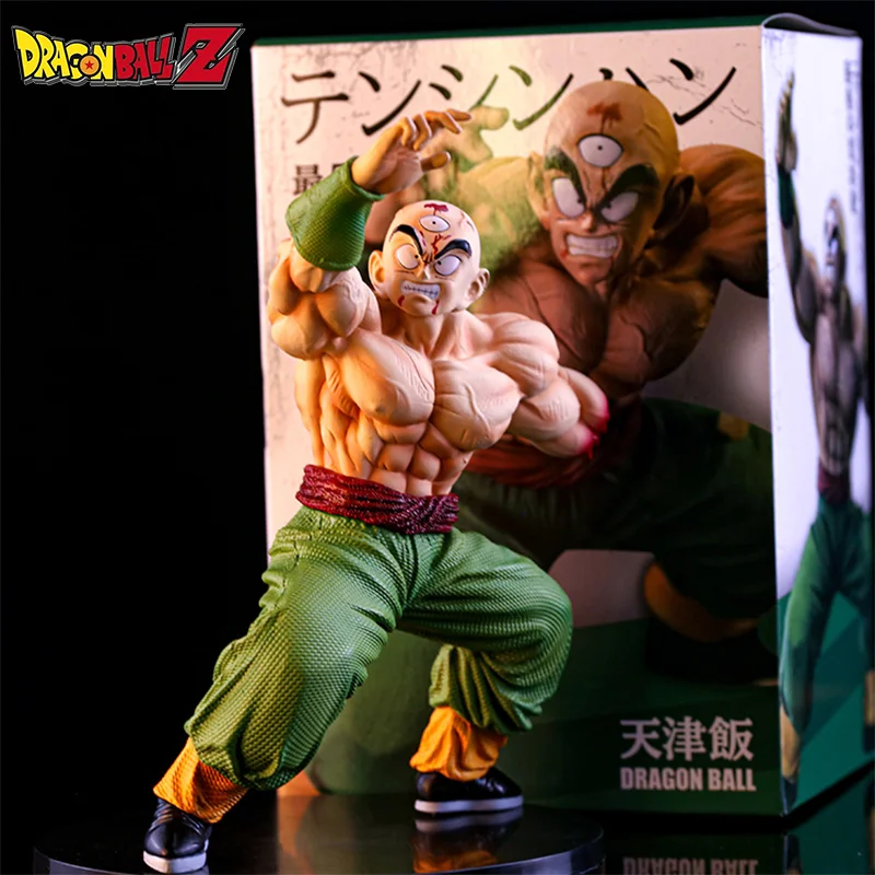 24.5CM Dragon Ball Tien Shinhan Anime Figure Broken Arm Battle Damage Brokeback Action Figures Peripheral Statue Model Toy Gifts
24.5CM Dragon Ball Tien Shinhan Anime Figure Broken Arm Battle Damage Brokeback Action Figures Peripheral Statue Model Toy Gifts