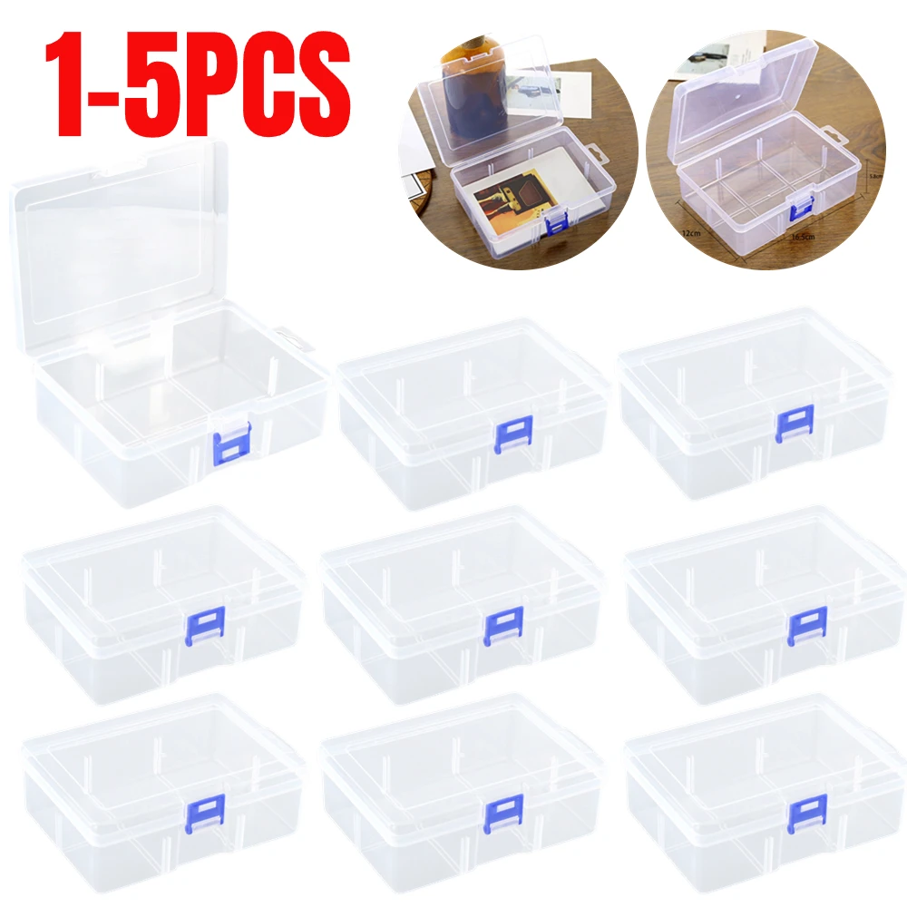 5-1pcs Plastic Transparent Storage Box Desktop Container Jewelry Beads Tool Container Case Organizer Holder Home Accessories
5-1pcs Plastic Transparent Storage Box Desktop Container Jewelry Beads Tool Container Case Organizer Holder Home Accessories