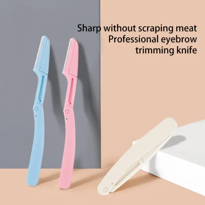 Safe Folding Ladies Face Shaver Eyebrow Trimmer Blade Anti-Scratch Razor Makeup Tools Eyebrow Trimmer Face Razor for Women
Safe Folding Ladies Face Shaver Eyebrow Trimmer Blade Anti-Scratch Razor Makeup Tools Eyebrow Trimmer Face Razor for Women