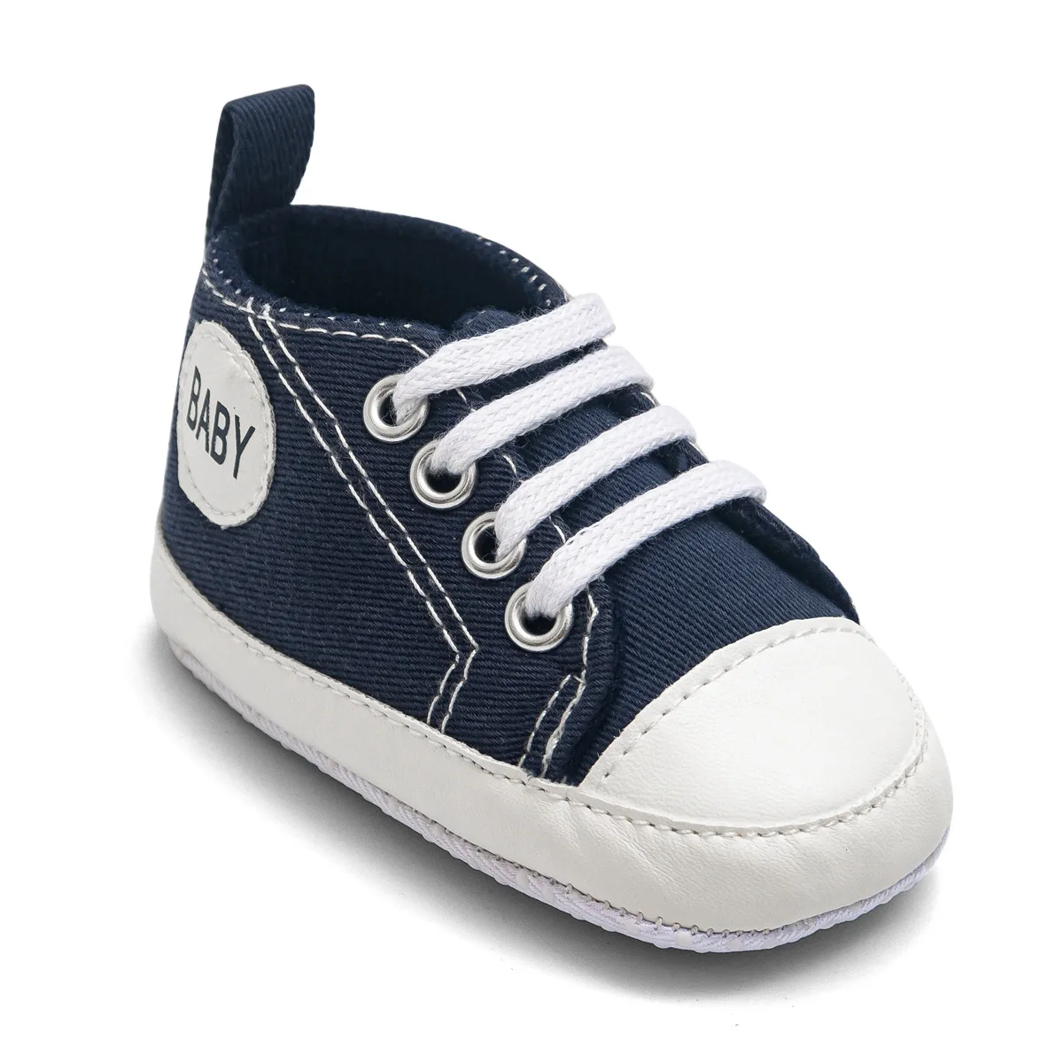 

Кеды холщовые для малышей, классические кроссовки для первых шагов, Нескользящие, спортивная обувь для малышей, мальчиков и девочек