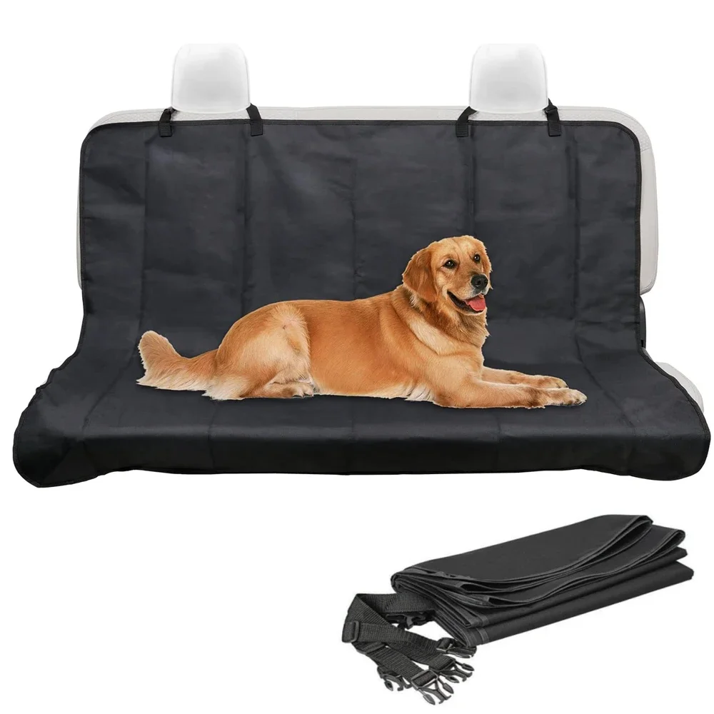 

Medium Dog Waterproof Mat for Pet Small Travel Car Foldable Accessories Dogs Back Large Seat Carriers Rear Cover