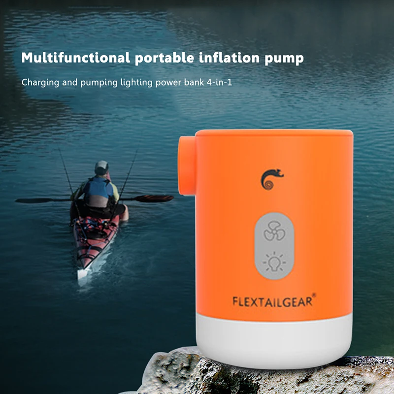 FLEXTAILGEAR Portable Air Pump Camping Equipment Compressor Inflator With Camping Light+Power Bank+Vacuum storage for Outdoor
FLEXTAILGEAR Portable Air Pump Camping Equipment Compressor Inflator With Camping Light+Power Bank+Vacuum storage for Outdoor