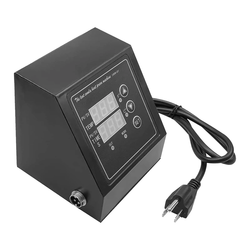 

1400W Heat Press Machine Digital Box For 15X15 Inch K-Type Heat Press Machine, LED Heat Press Control US Plug