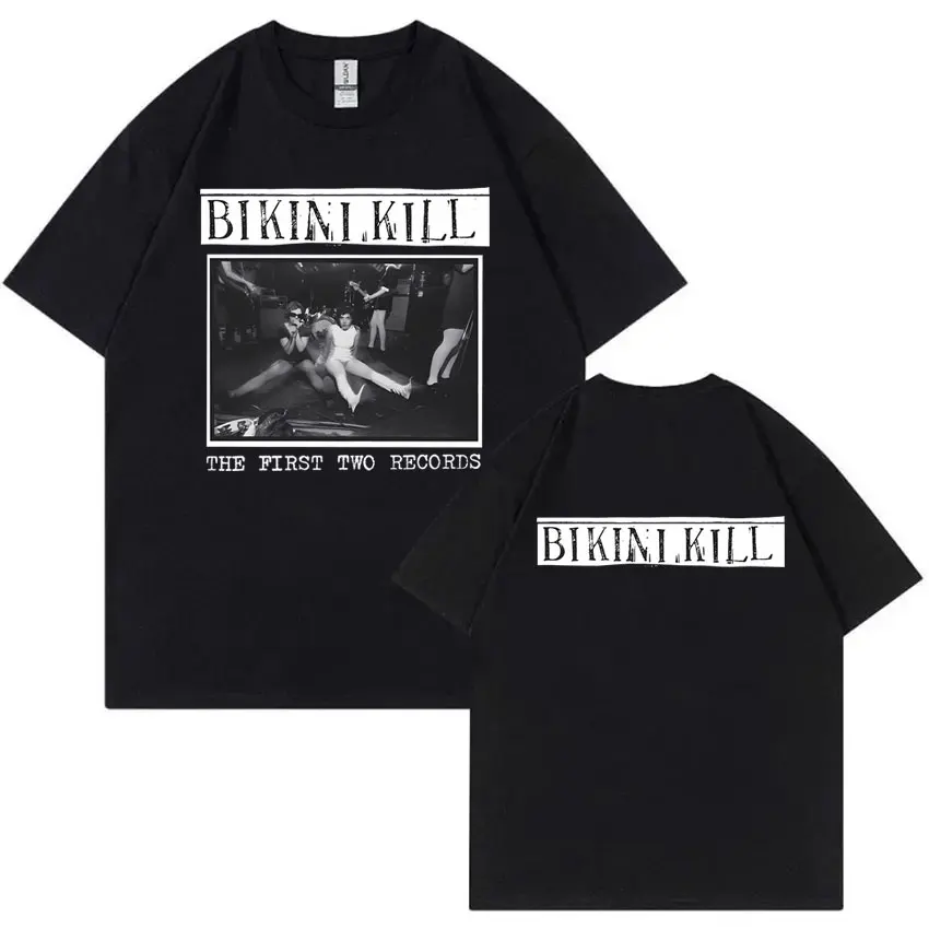 Bikini Kill The First Two Records Album Print T Shirt Feminist Riot