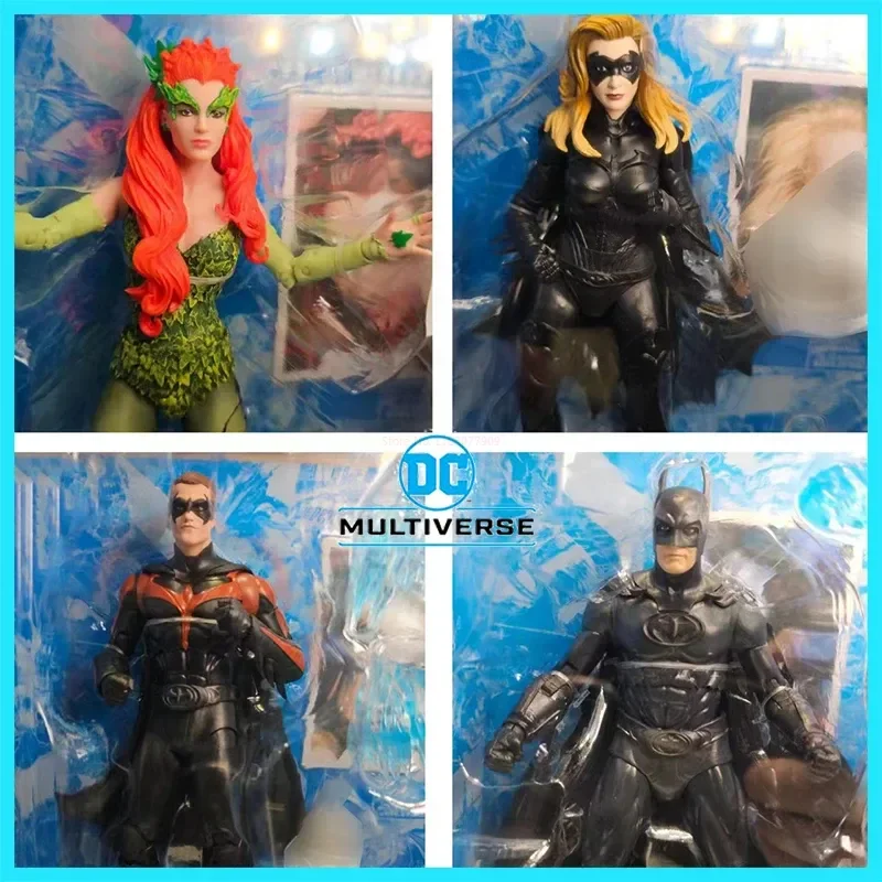 

McFarlane Toys DC Multiverse Batman Robin Mr.Freeze Poison Ivy Batgirl Anime Action Figures Figurine Collect To Build Gifts Toy