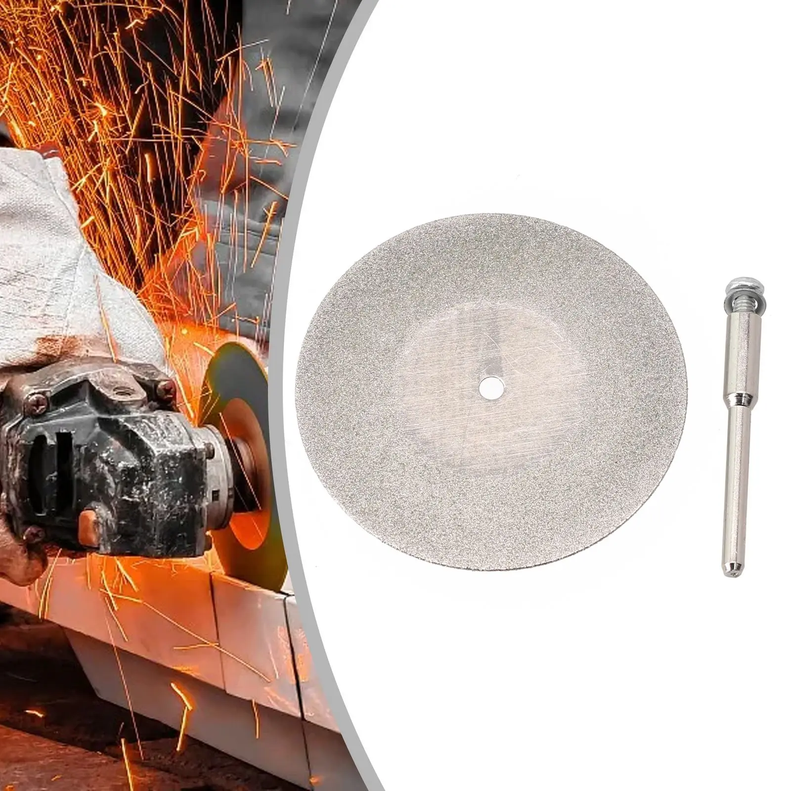 1pc Grinding Wheel Saw Blade 40 50 60mm Diamond Metal Wood Cutting Disc Rotary Tool Accessories With Connecting Rod
1pc Grinding Wheel Saw Blade 40 50 60mm Diamond Metal Wood Cutting Disc Rotary Tool Accessories With Connecting Rod