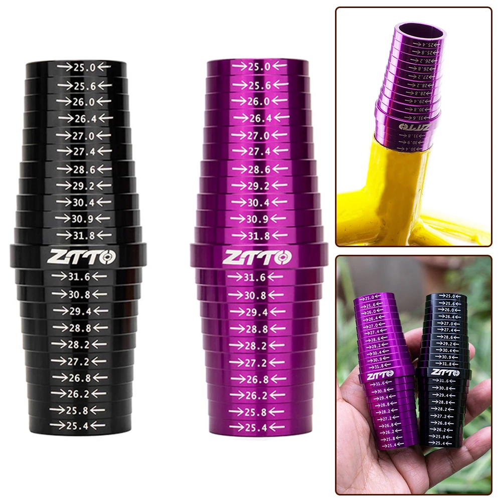 Multifunctional Bicycle Replacement Accesseries Metal Black Purple Tools For Seat Tube Measuring Tool 25-31.8MM Bike Seatpost
Multifunctional Bicycle Replacement Accesseries Metal Black Purple Tools For Seat Tube Measuring Tool 25-31.8MM Bike Seatpost
