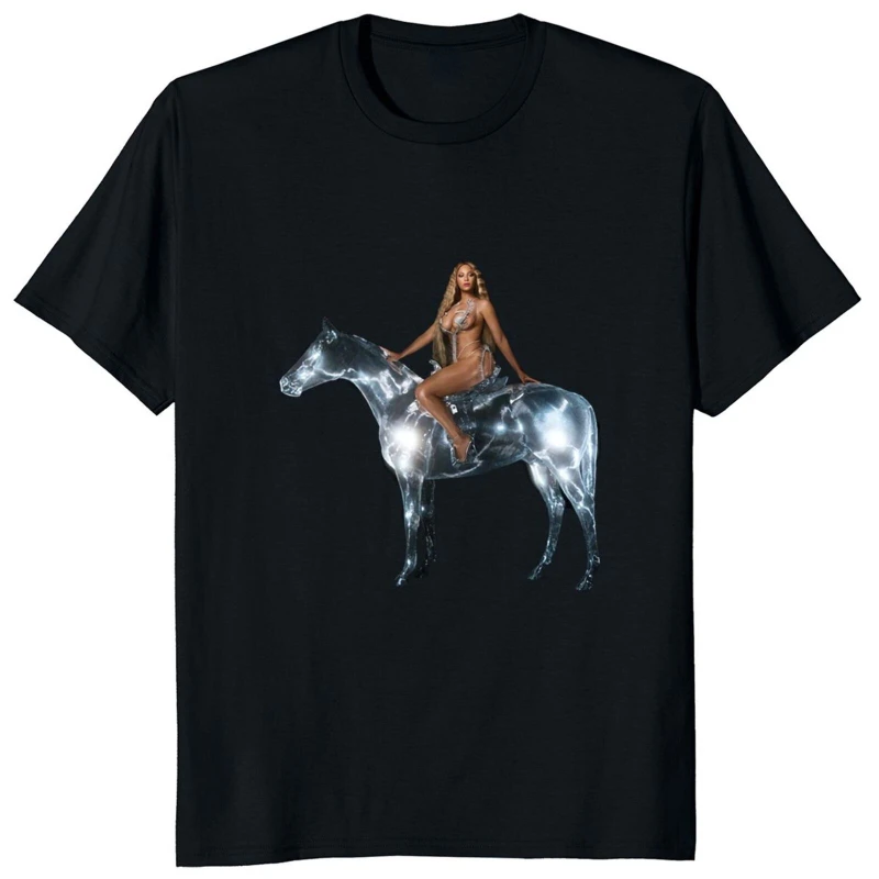 Beyonce Renaissance Cotton T-Shirts Pop Singer Album Tee for Fans Unisex Short Sleeve Fashion Tops Casual Streetwear Camisetas
Beyonce Renaissance Cotton T-Shirts Pop Singer Album Tee for Fans Unisex Short Sleeve Fashion Tops Casual Streetwear Camisetas